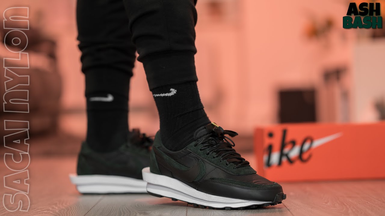 Review + On Feet | Sacai x Nike LD Waffle 'Nylon' Black | Ash Bash