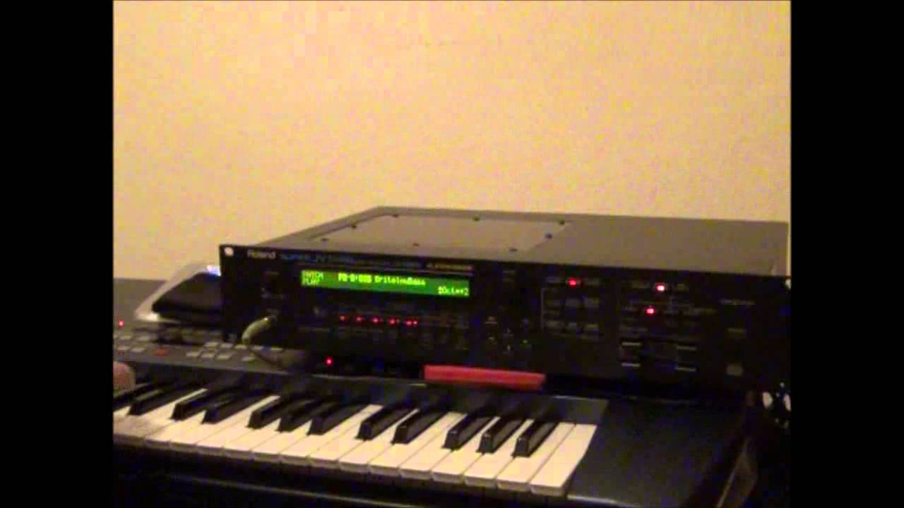 Roland JV 1080 - Preset Bank B - 35   Britelow Bass