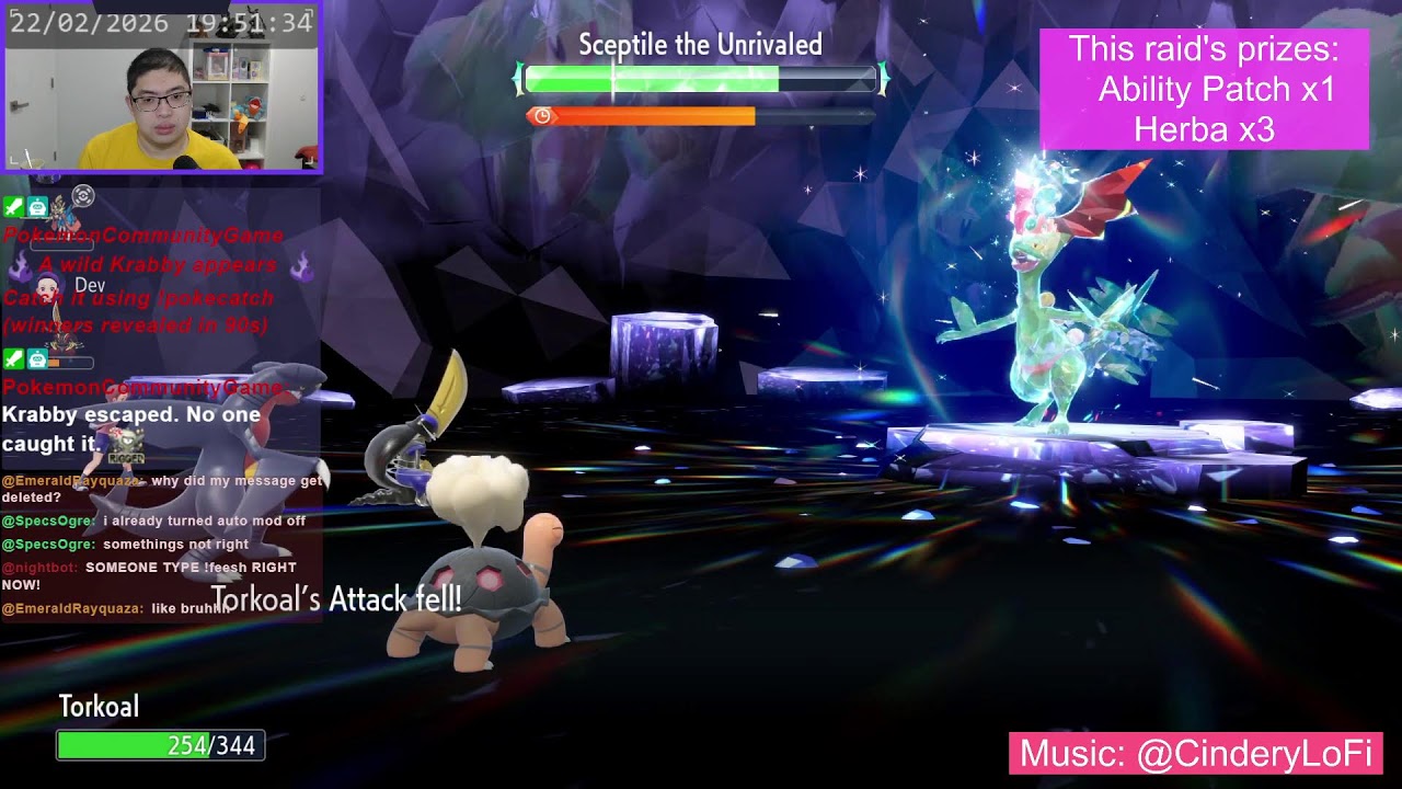 2/22 - Sceptile Raids! | Ask in chat for Union Circles, Shiny Hunts, etc.