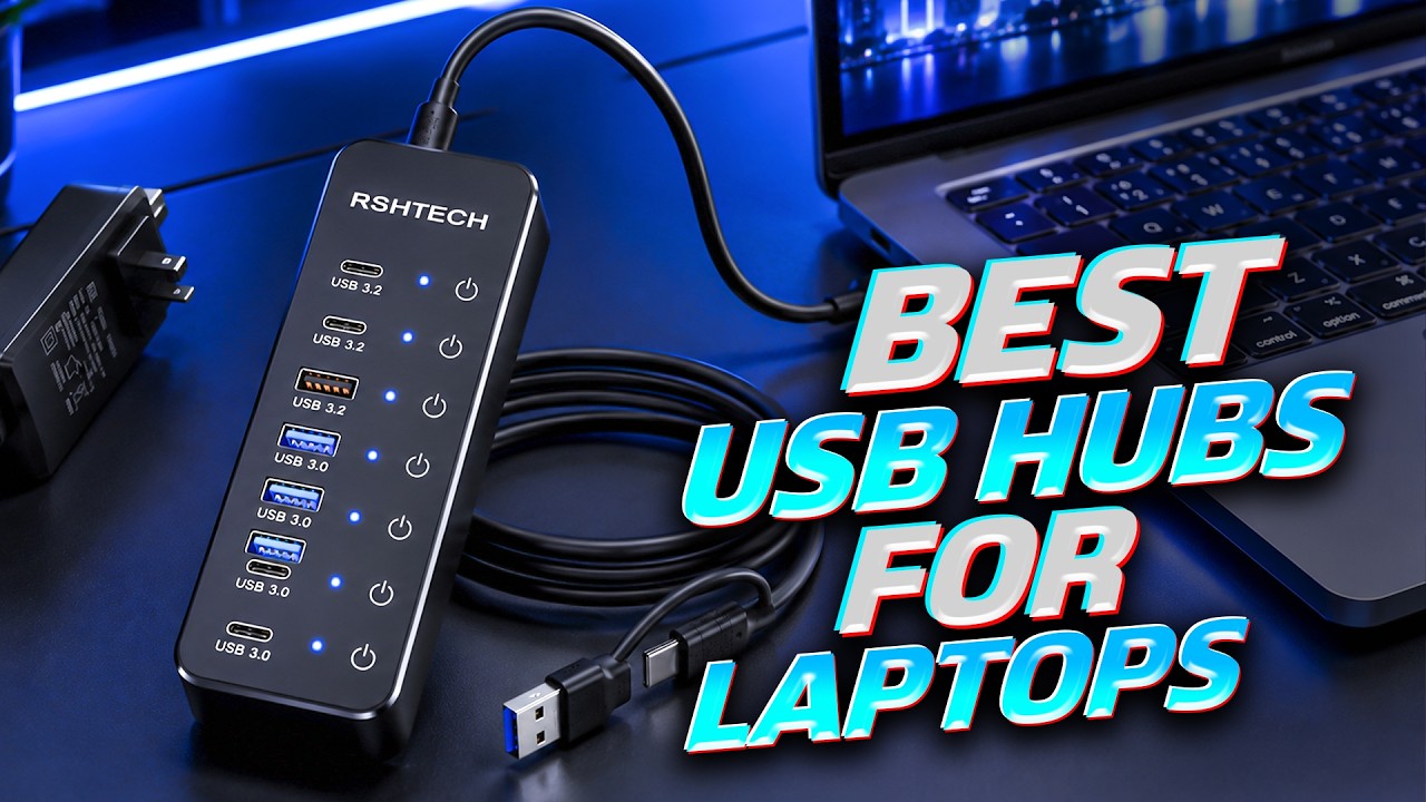5 Best USB Hub for Laptop 2026 | Best Powered USB Hub 2026
