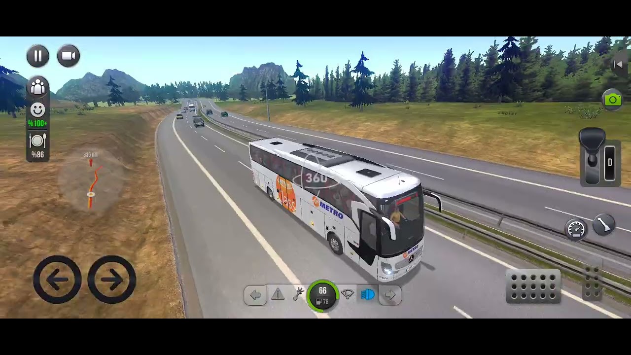 Kastamonu İstanbul seferi bus simülatör ulmete 