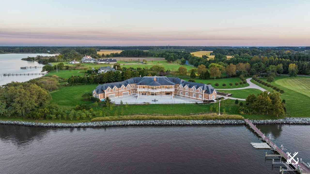 Eastern Shore Waterfront Estate | 5369 Morgans Point Dr, Oxford MD | Private 6+ Acre Luxury Retreat