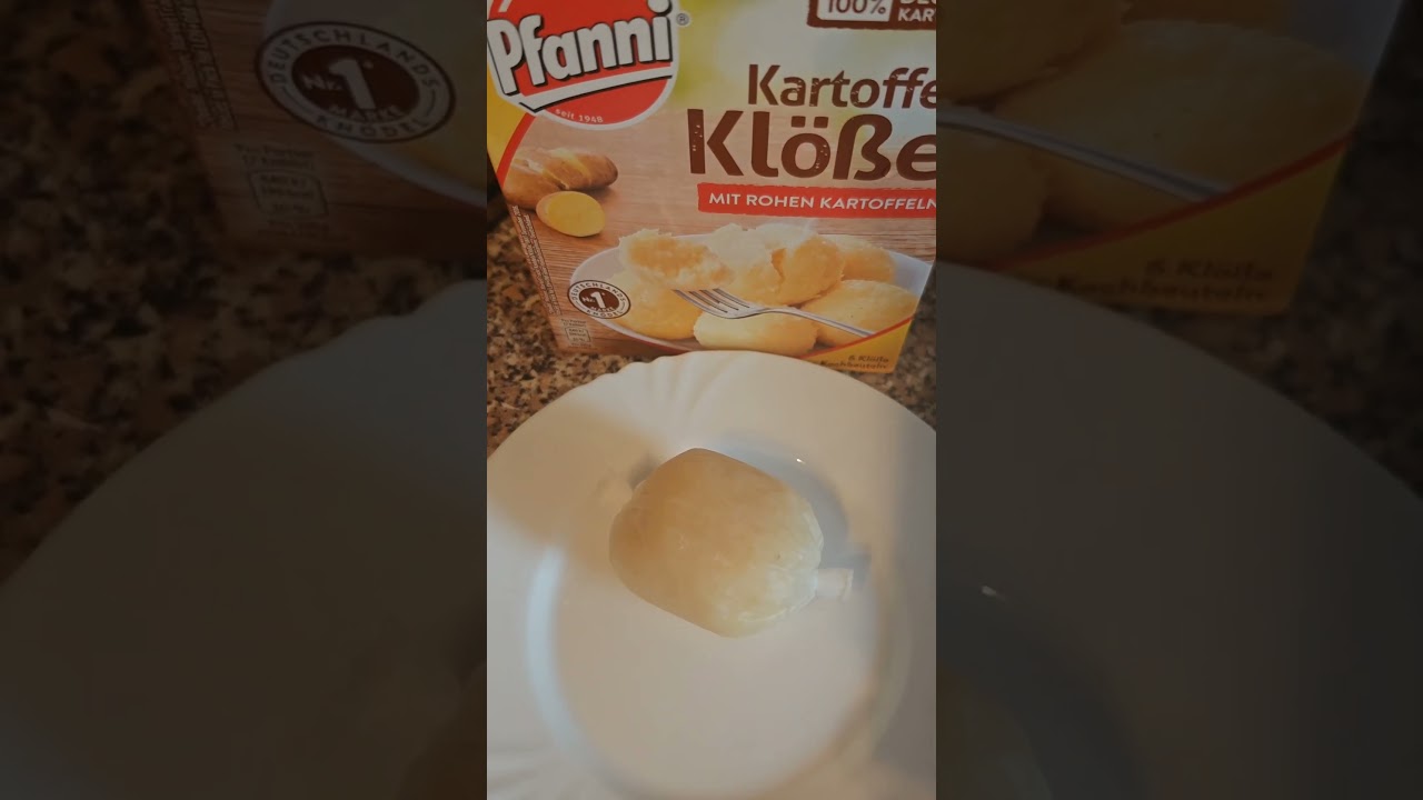 KLUSKI ZIEMNIACZANE Z PACZKI #dlaciebie #ciekawostki #jedzenie #vlog #gotowanie #kurier #test