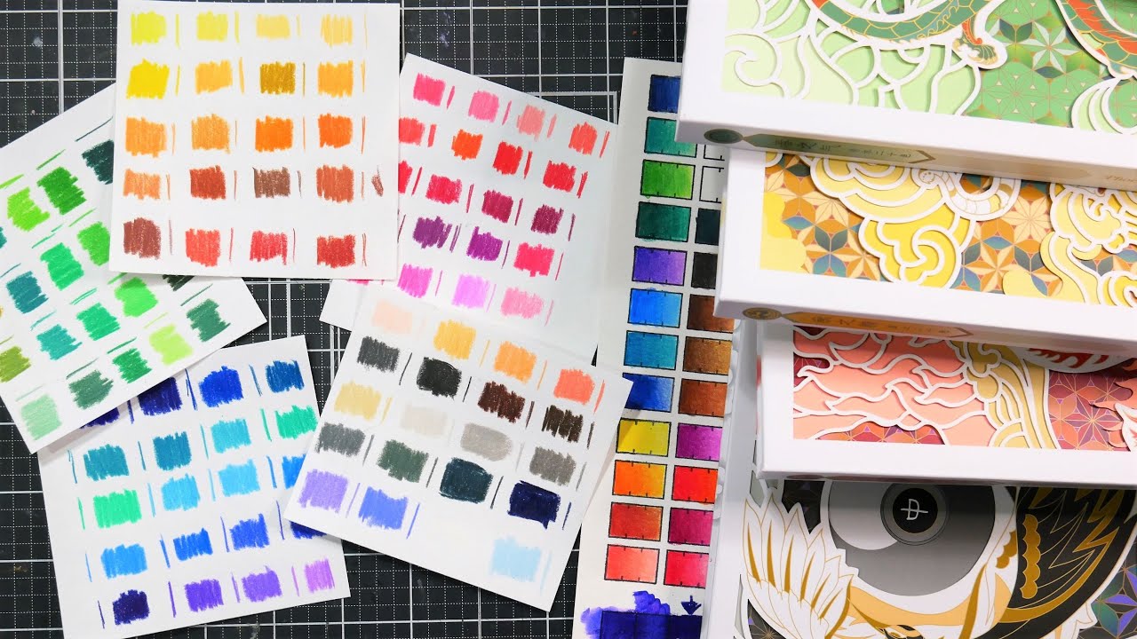 Exquisite Phoenixcolor Boxed Set Colored Pencil Review