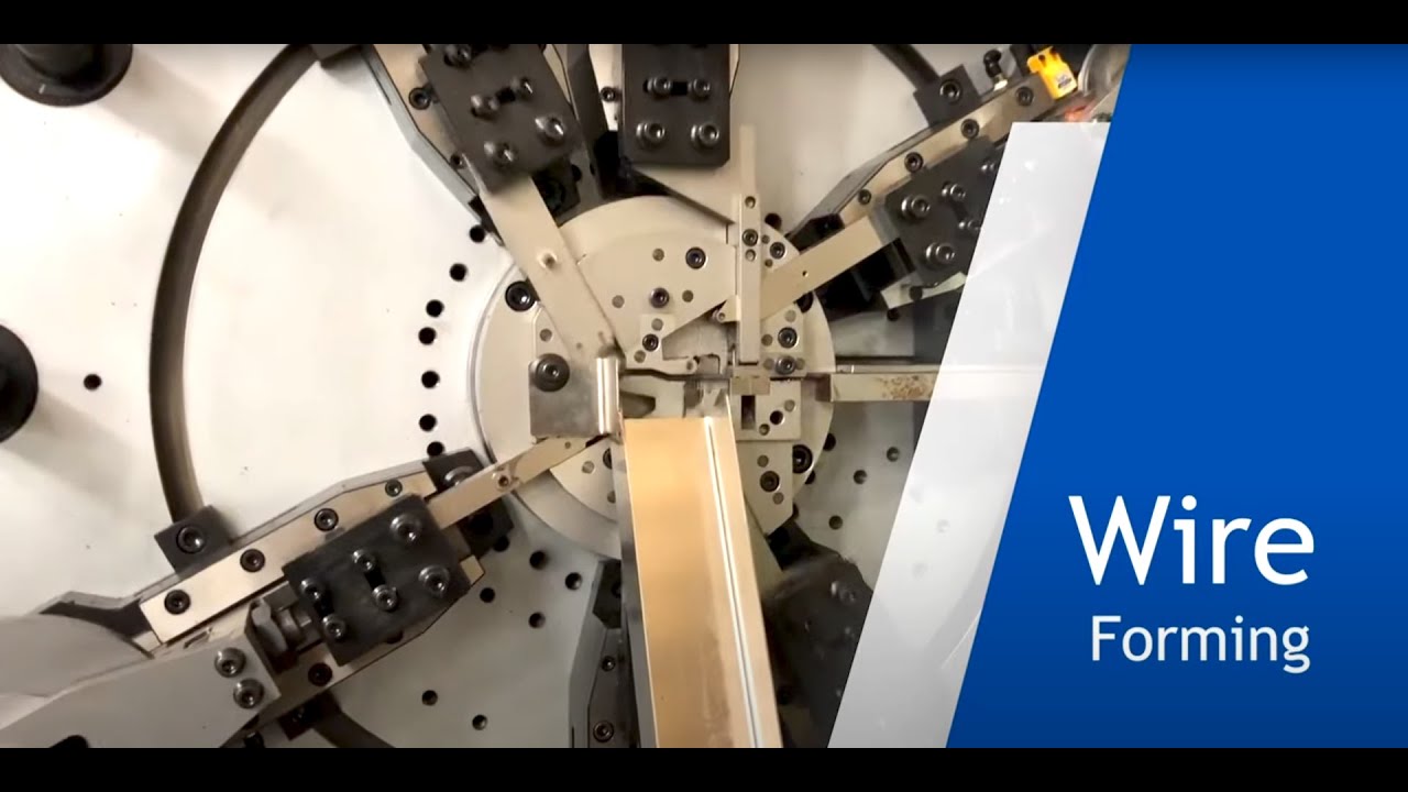 Strip stamping and forming machine (Wire Forming Machine)