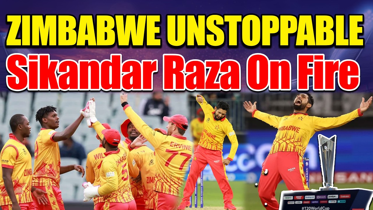Zimbabwe Unbeaten in T20 World Cup 2026 | Sikandar Raza Masterclass | Is Zimbabwe the Dark Horse?
