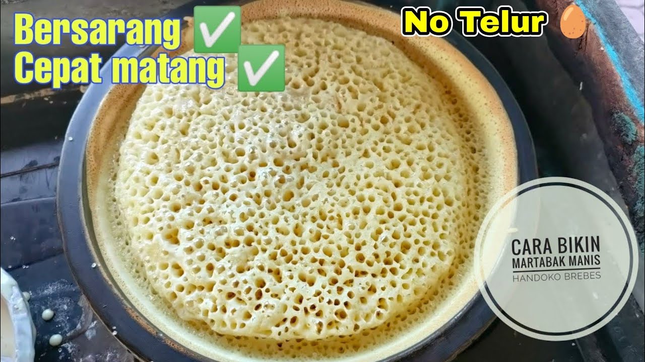 RESEP MARTABAK MANIS|| ASLI PEDAGANG
