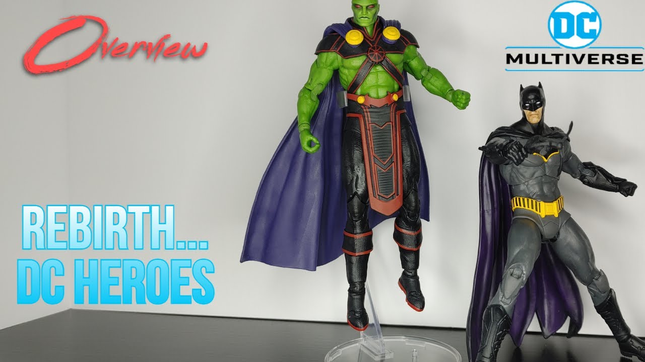 Martian Manhunter (Rebirth)  & Batman (Rebirth) DC Multiverse | Overview | MandoAllDay