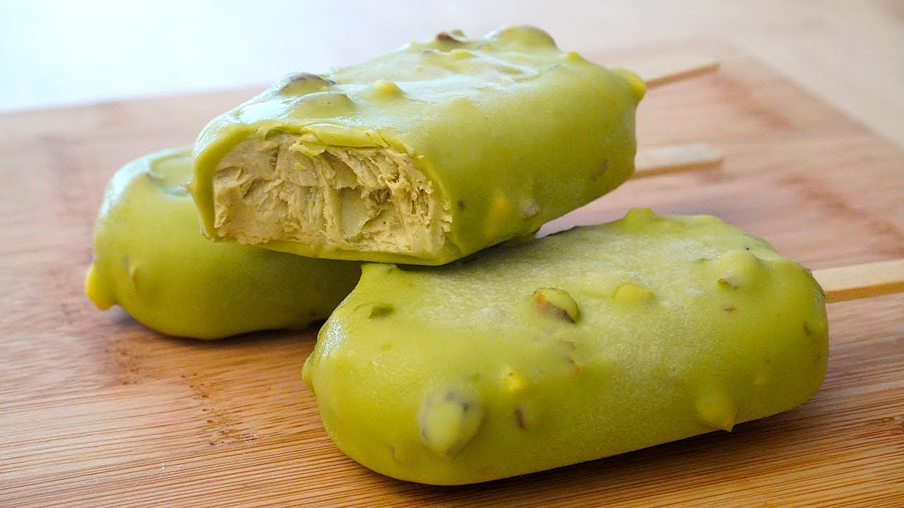 GELATO MAGNUM al PISTACCHIO - Fatto in casa | cakeshare