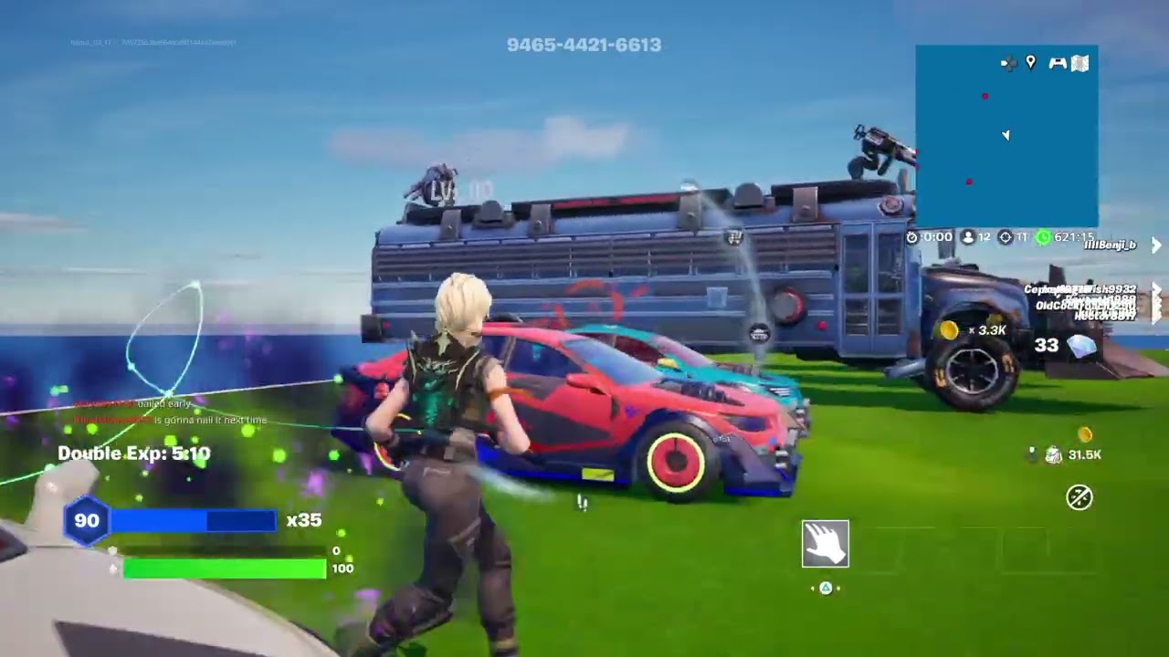 Fortnite new hight score Xtreme ramp jump