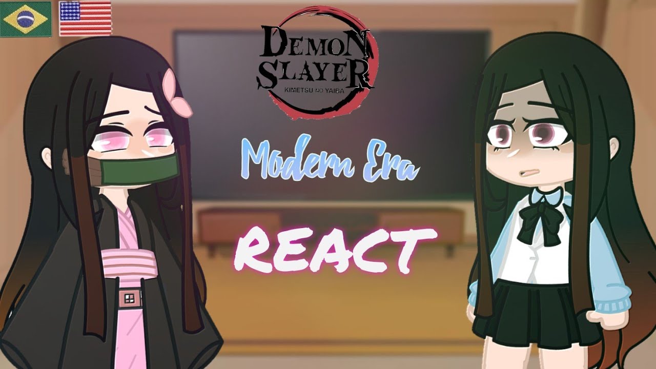 𖣘 Demon Slayer Modern Era/Reincarnations react 𖣘| « MANGA SPOILERS » | 1/2 | Gacha Club ★