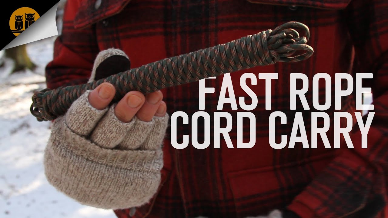 Fast Rope • 550 Paracord Carry