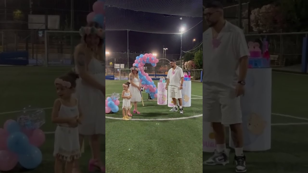 Emotional Gender reveal party 💙❤️ #genderreveal #boyorgirl #genderrevealparty