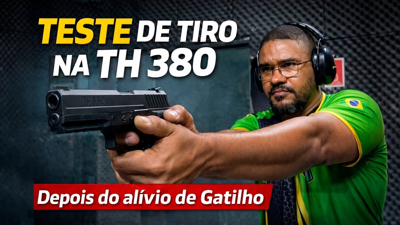 Alívio de gatilho técnico na Taurus TH 380 - Parte 2.