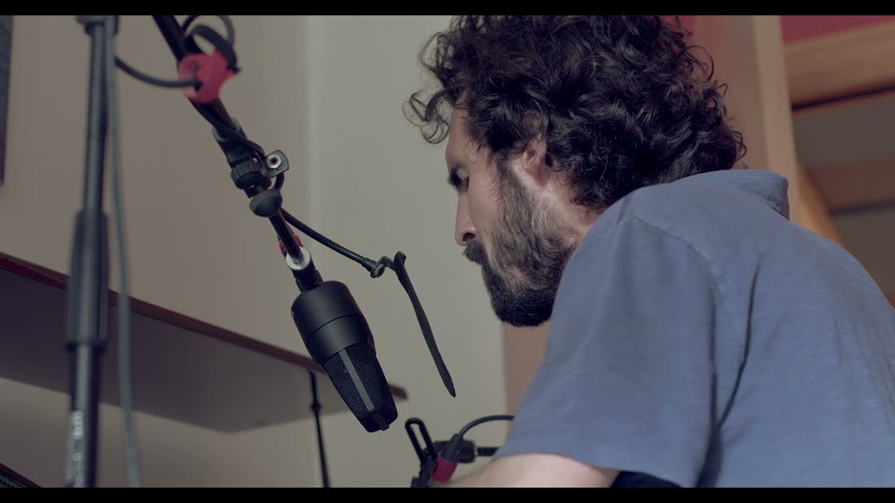 Grabando 'La canción del momento' en Casa Luke Studio.