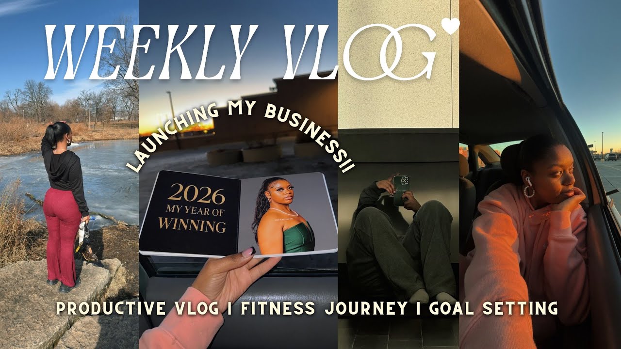 LIVING IN MY PURPOSE VLOG: where i've been?? | Productive Vlog + Starting Fitness Journey & More!!
