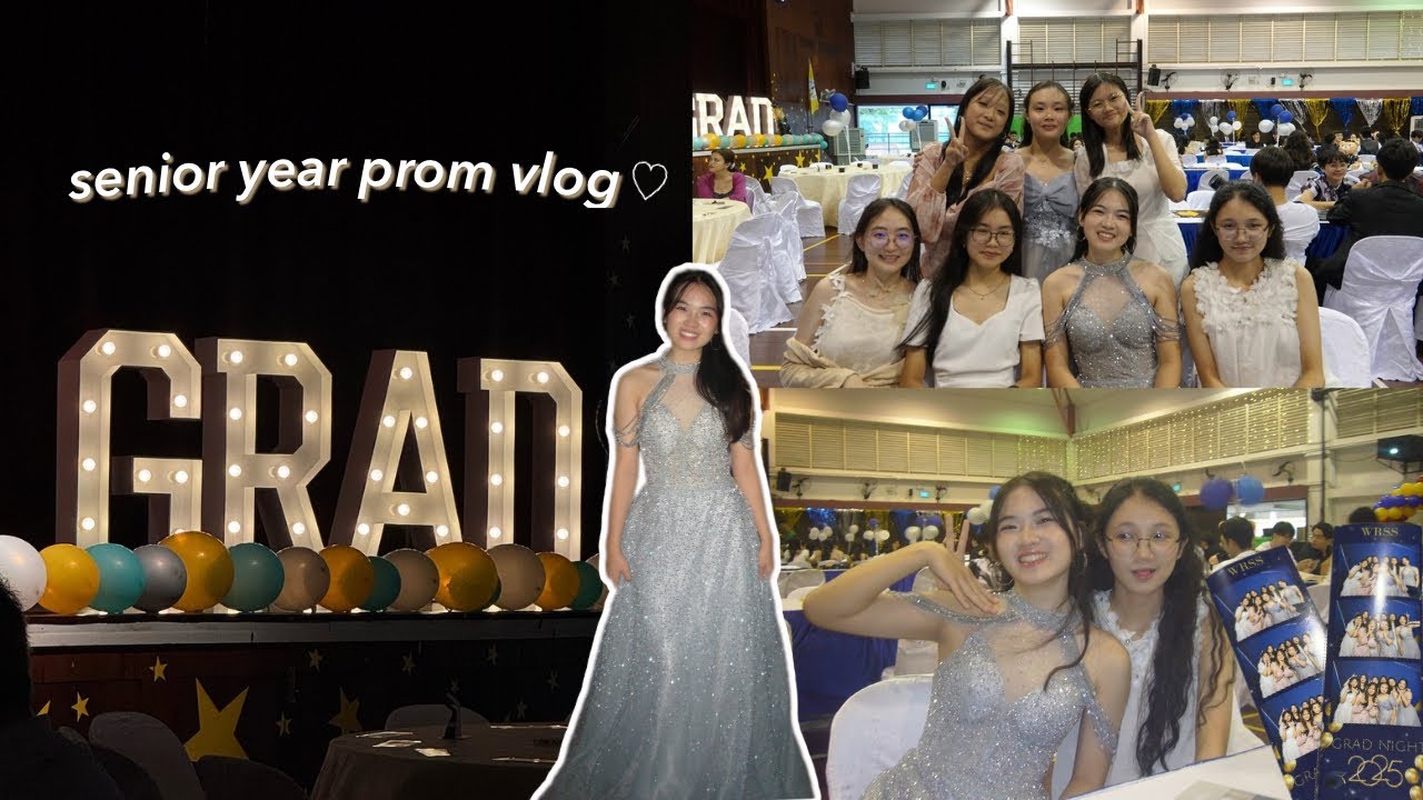 PROM VLOG🪩: grwm, performances, dinner, photobooth