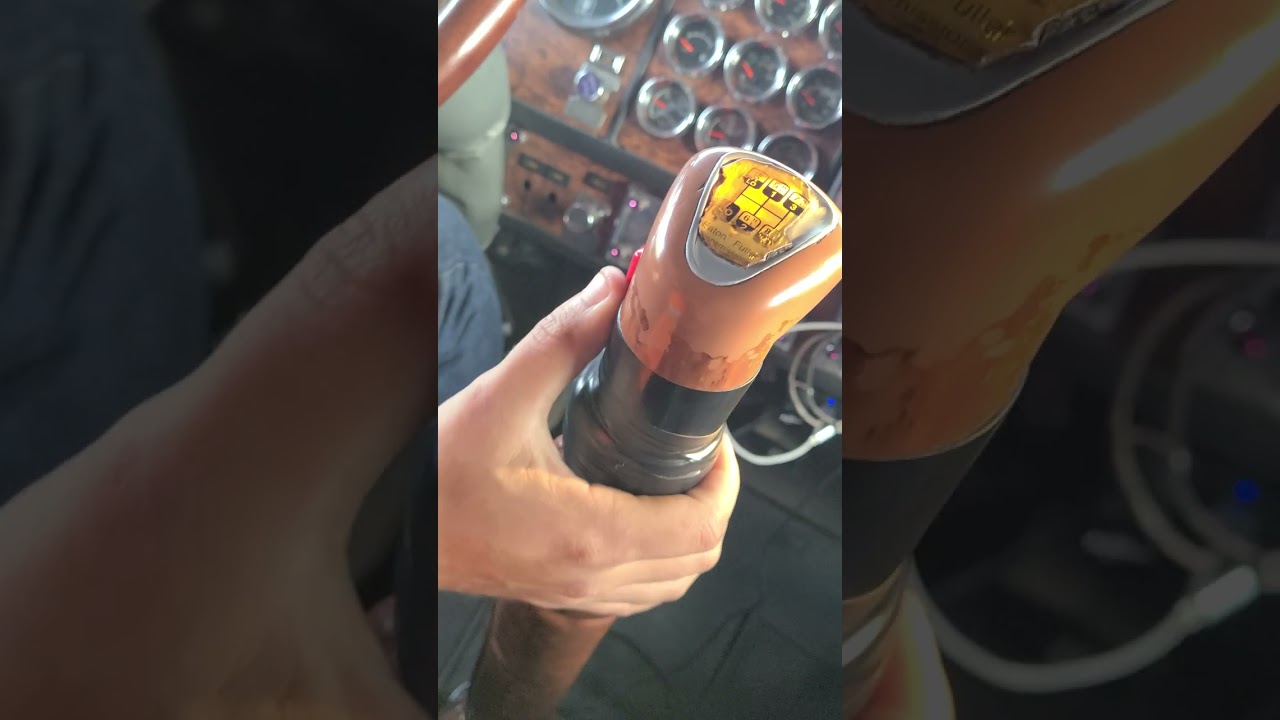como manejar transmission de 13 velocidades en Kenworth w900