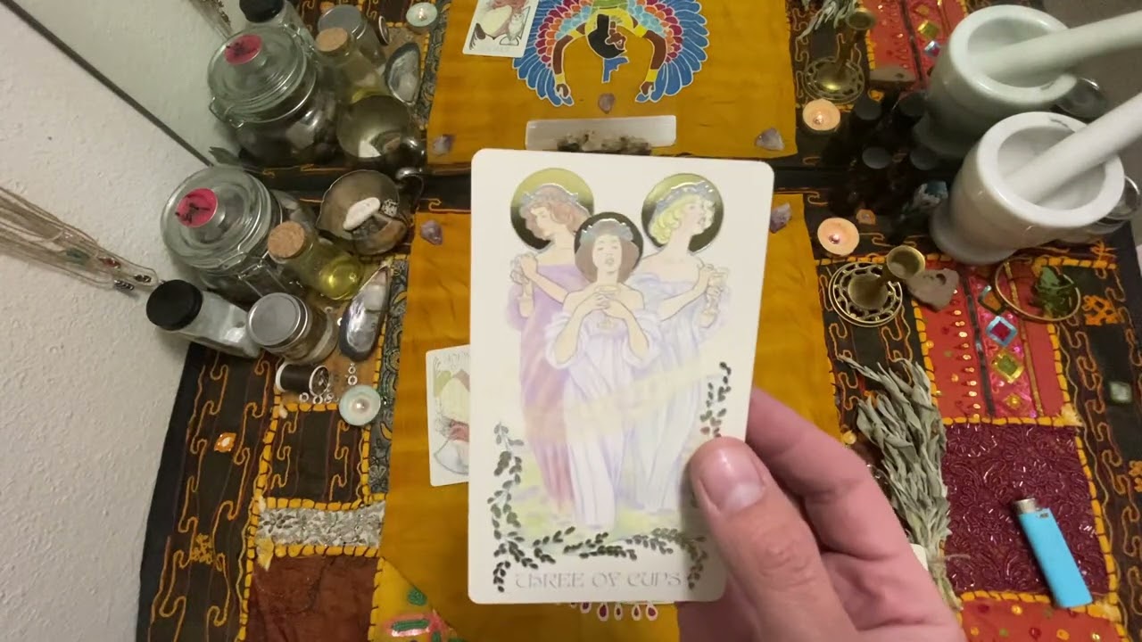 Tarot tutorial Ethereal Visions cards 