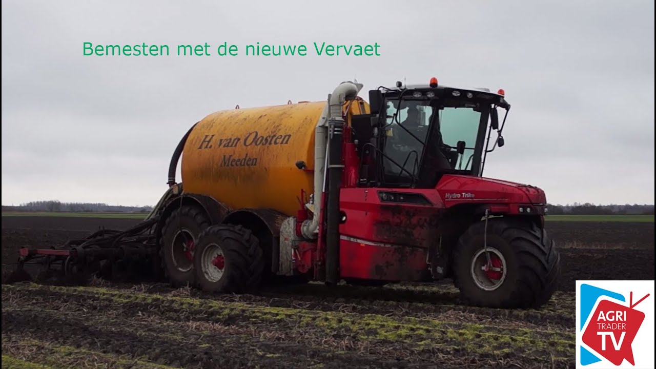 Bouwland bemesten met Vervaet - van Oosten AgriTraderTV #32