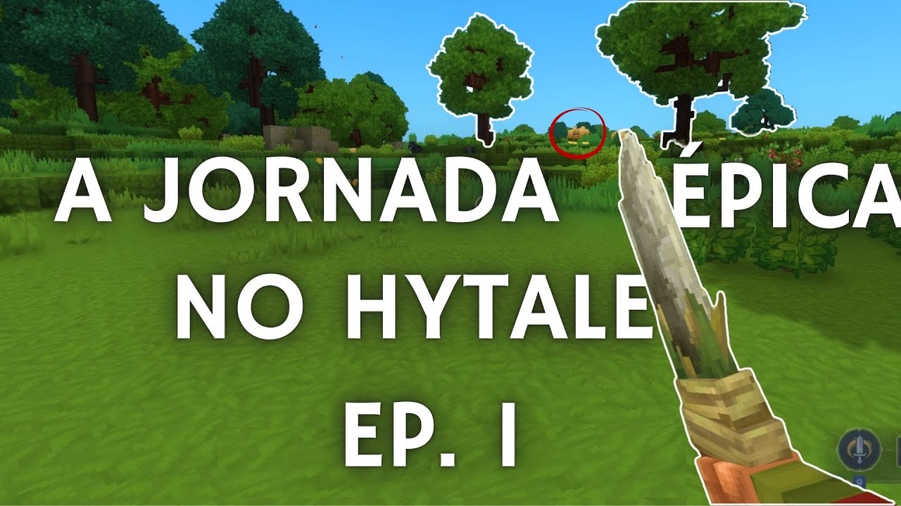 A JORNADA ÉPICA NO HYTALE - EP 1