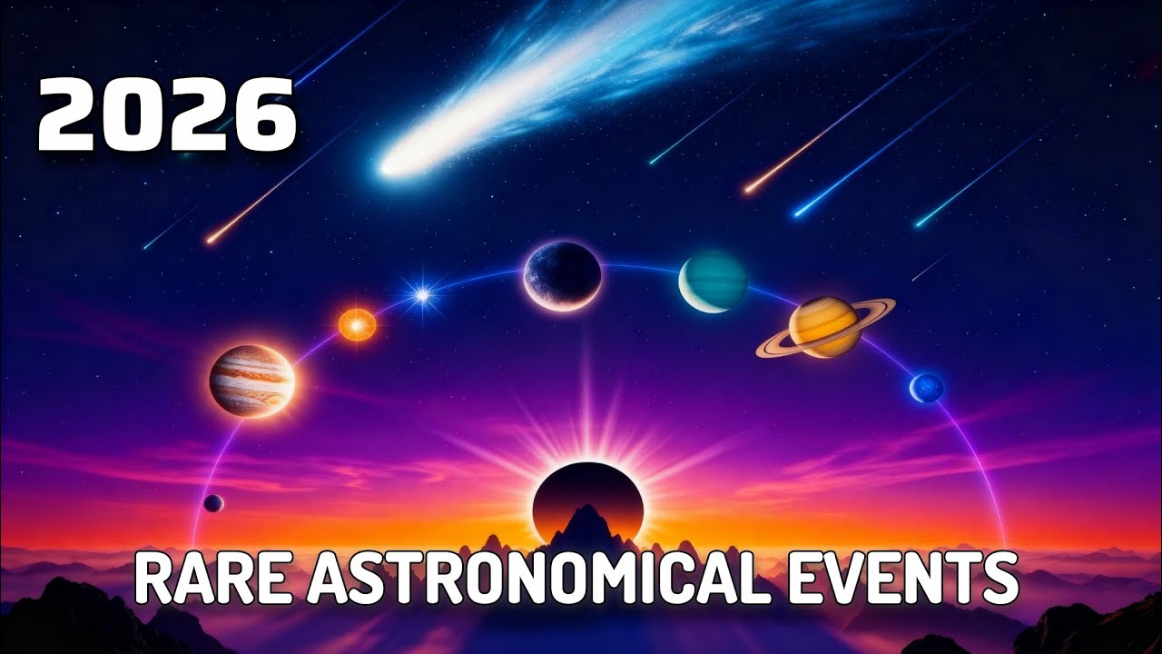 Top Rare Astronomical Events in 2026 | AstroVaultX 