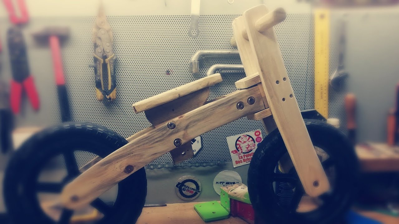 Comment fabriquer une draisienne tout en récup ? #makersummerchallenge #makerasuivre