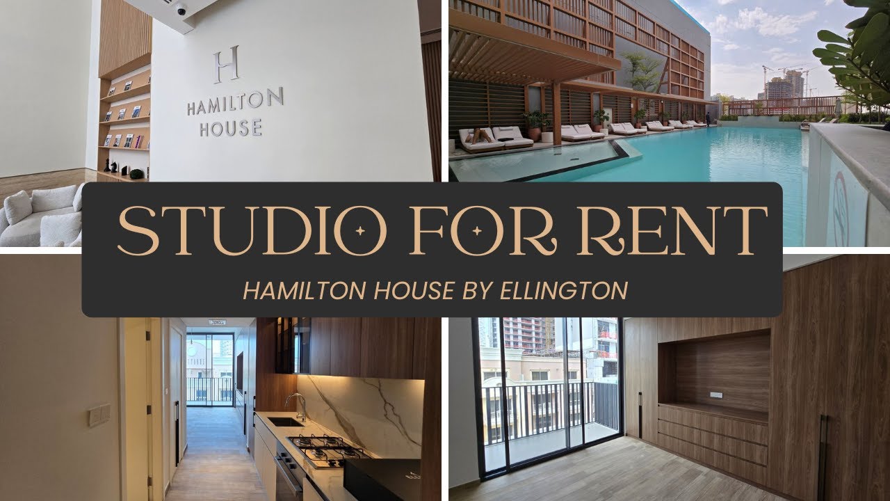 Modern Style Studio for Rent in Hamilton House | Ellington | JVC Dubai