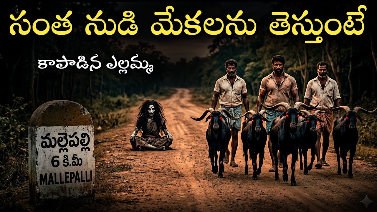 పెళ్లి కోసం సంత నుండి మేకలు తీస్తుంటే 😱-Telugu Horror Stories | Ghost Story Telugu 