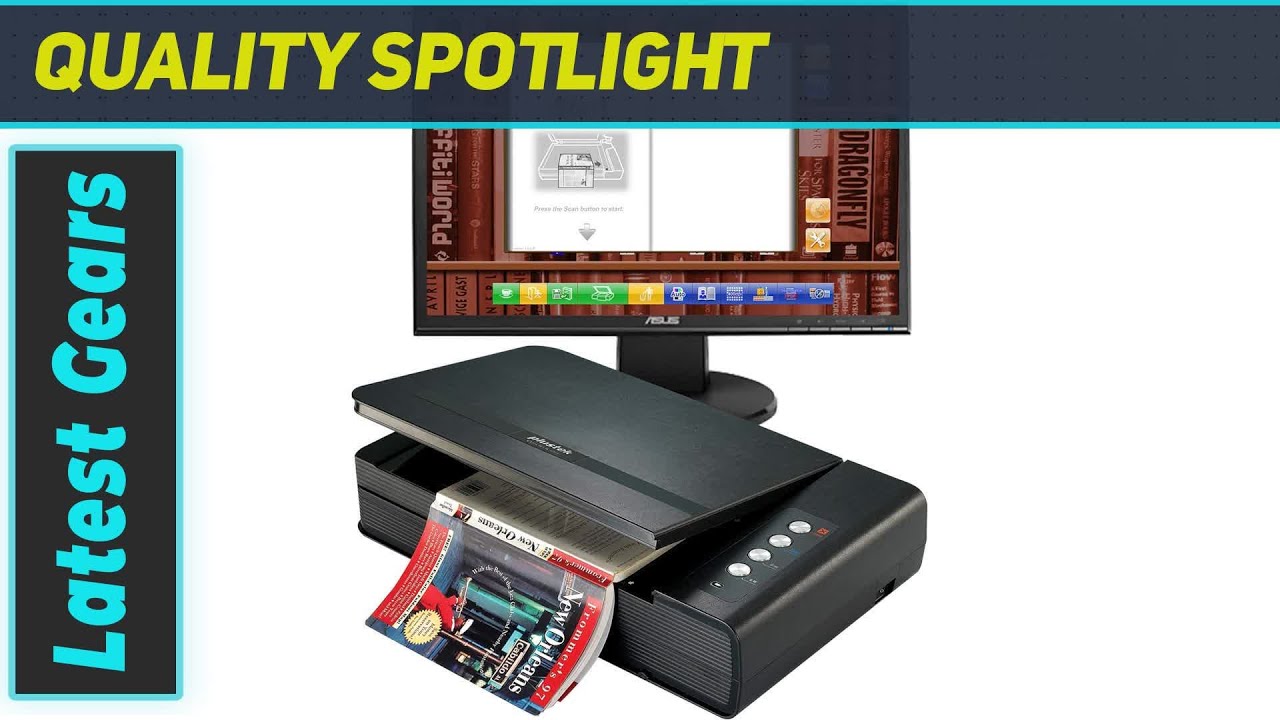 Plustek OpticBook 4800: Best Book Scanner for Efficient Digitization!