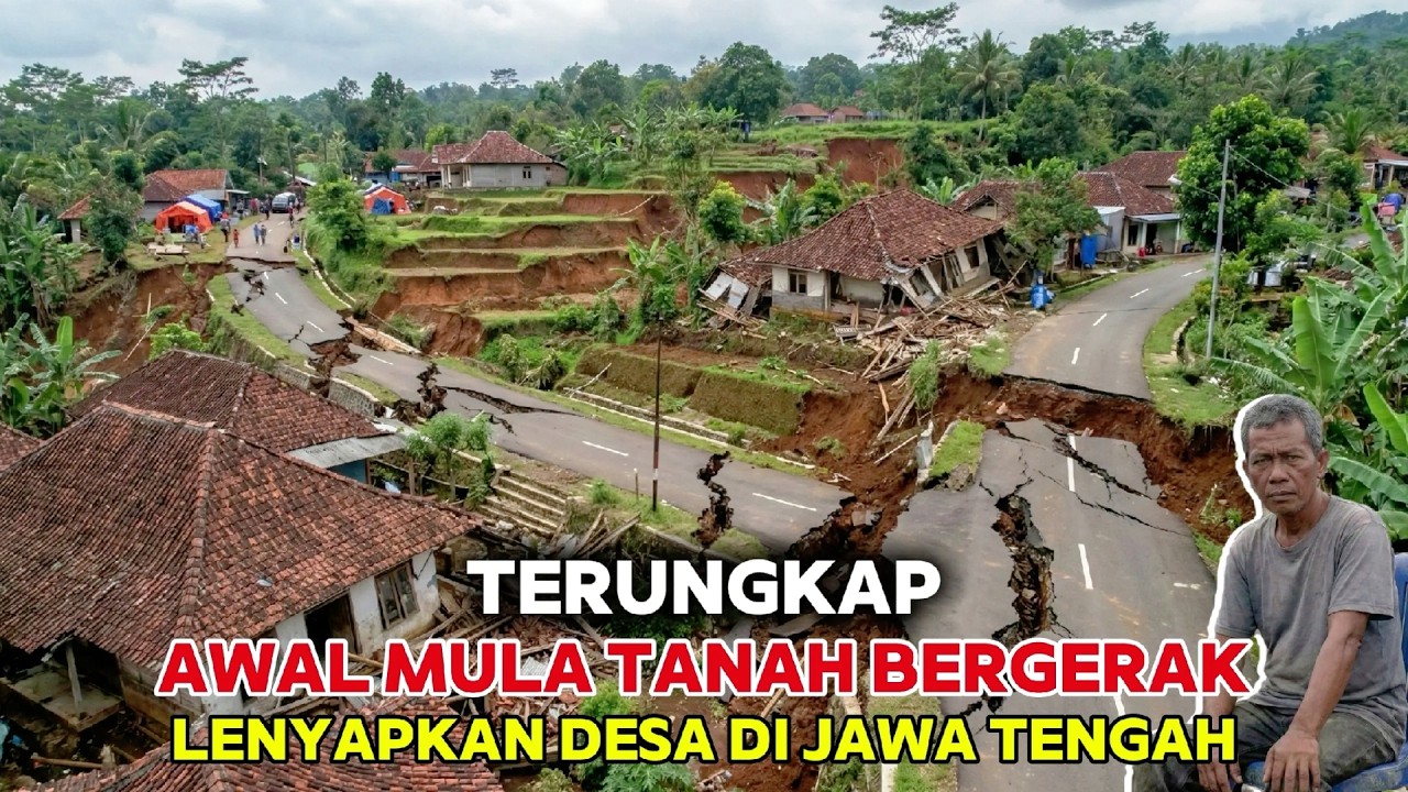 BUKAN GEMPA. TAPI TANAHNYA YANG BERJALAN! Padasari Tegal 2026