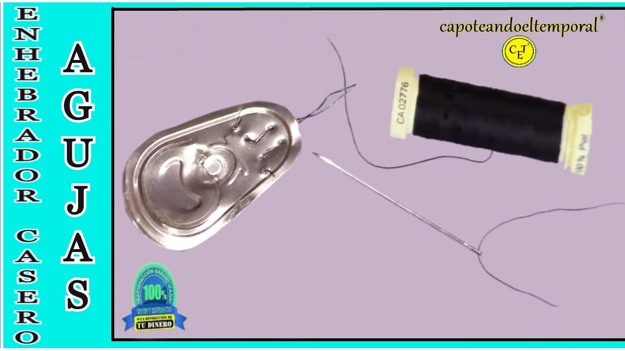 ENHEBRADOR CASERO PARA AGUJAS DE COSTURA