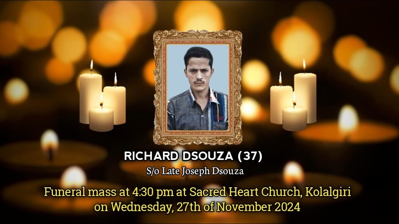 Final Journey of Richard Dsouza  (37) | 27.11.2024 | Sacred Heart Church, Kolalgiri