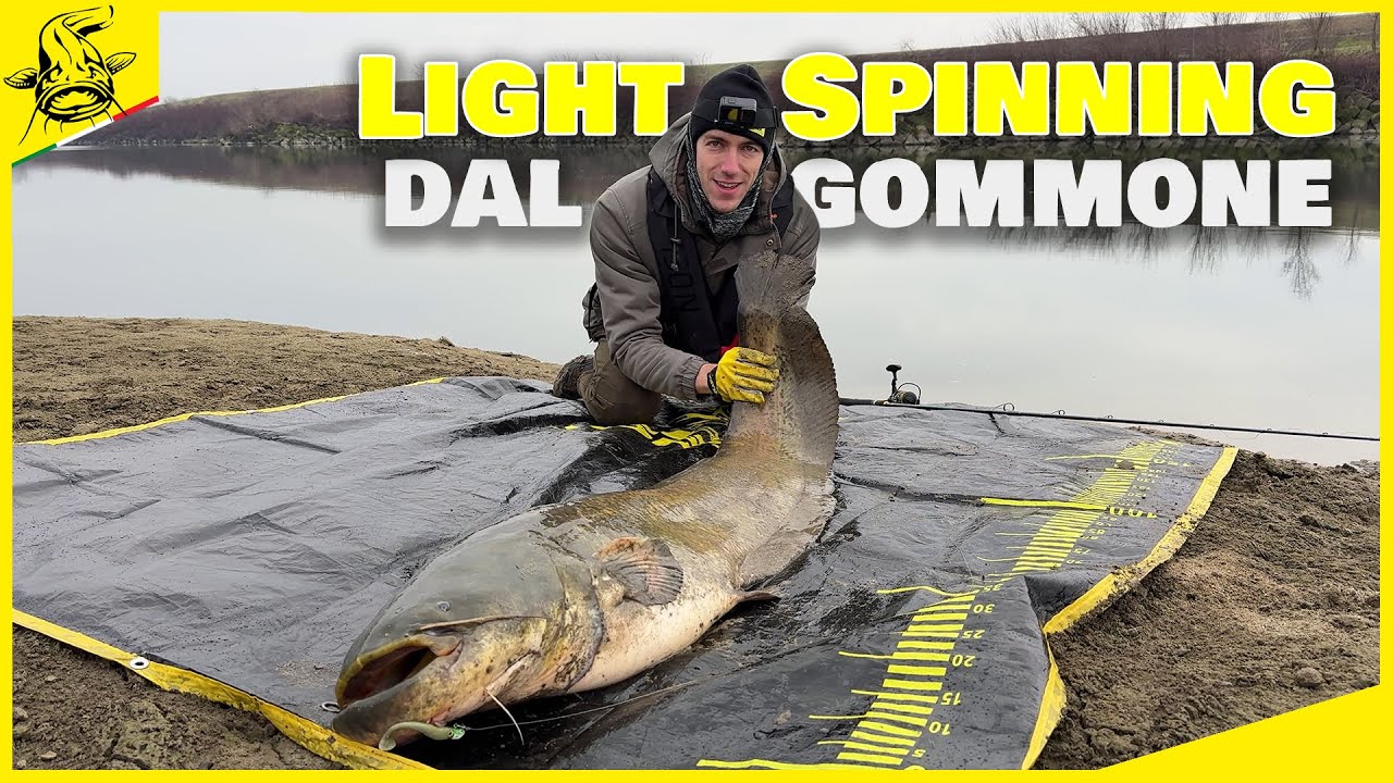 GROSSO SILURO a Light Spinning dal gommone!
