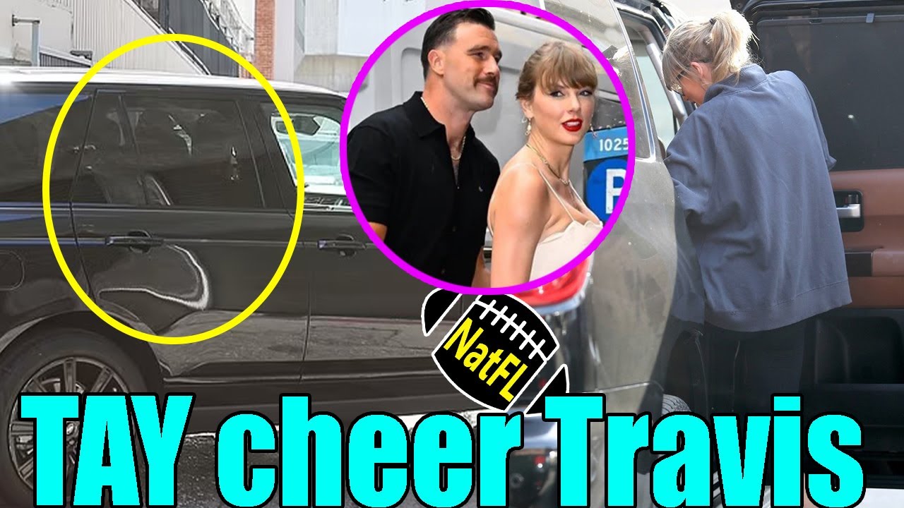 Taylor Swift & Travis Kelce's family are on their way Sofi Stadium to cheer on the Chiefs