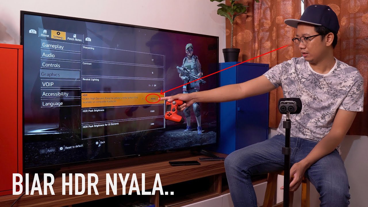 Cara Mengaktifkan HDR PS4 di Mi TV 4 55 inch