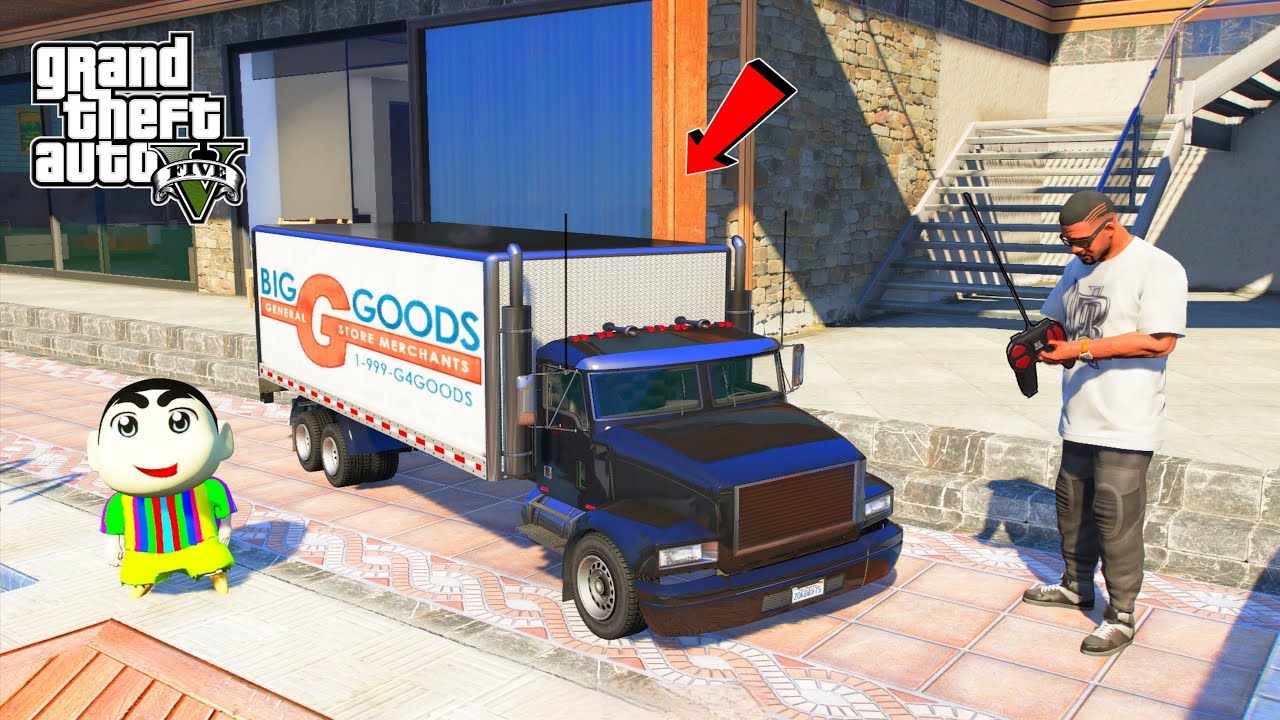 Franklin & shinchan Buy Mini RC Indian Truck in GTA 5 | JNK GAMER