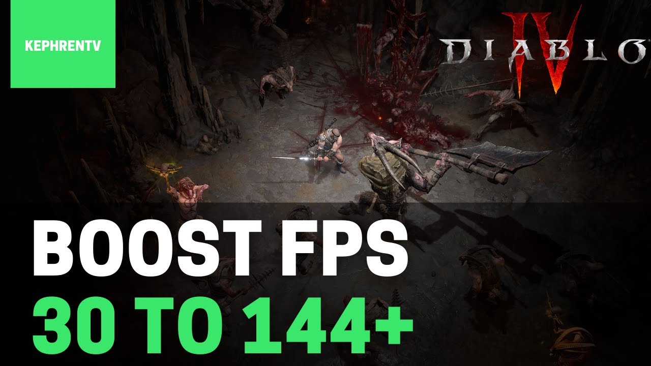 BEST PC Settings for DIABLO 4! (Maximize FPS & Visibility)