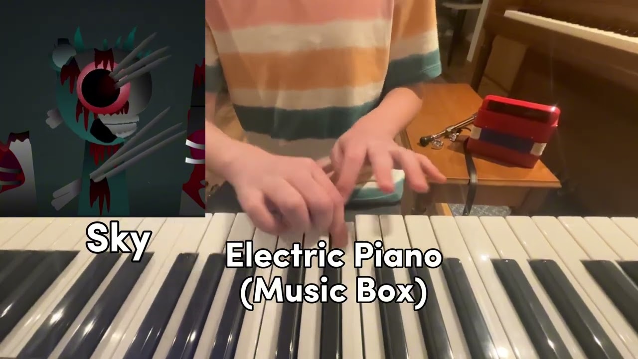 Sprunki Phase 7 Remastered recreated on REAL Instruments 
