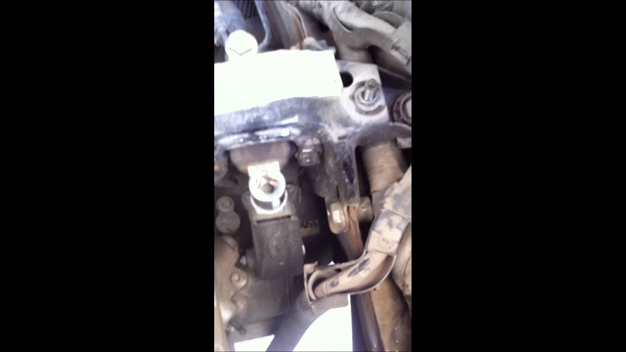 Como cambiar soporte motor (transmisión) en Seat Ibiza  PARTE 1