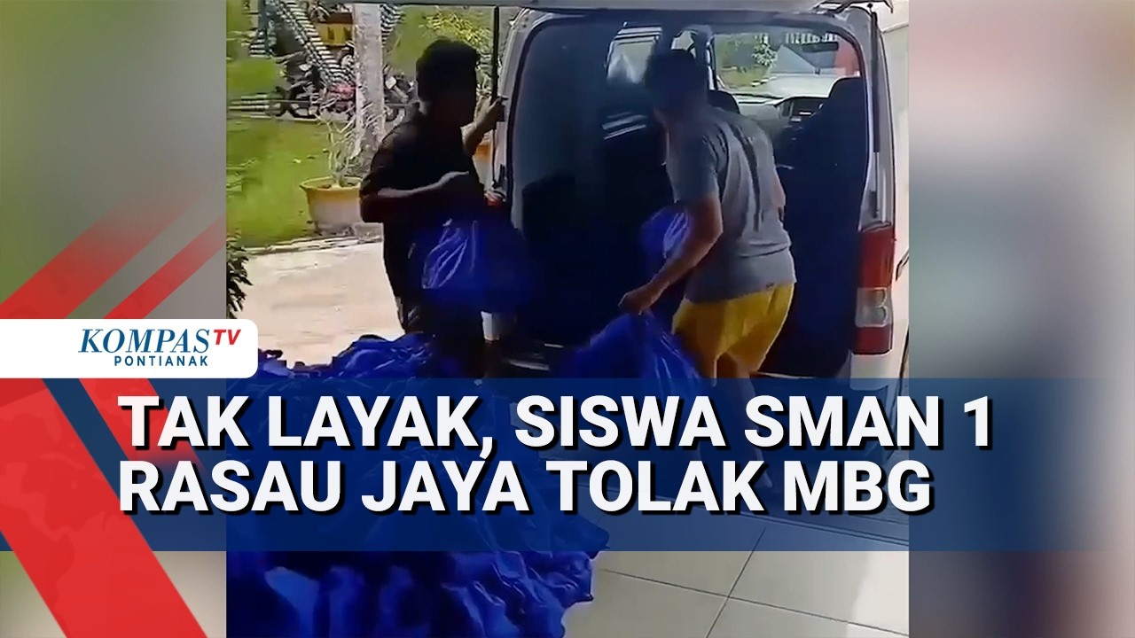 Menu Dinilai Tidak Layak, Siswa Tolak dan Kembalikan Menu MBG