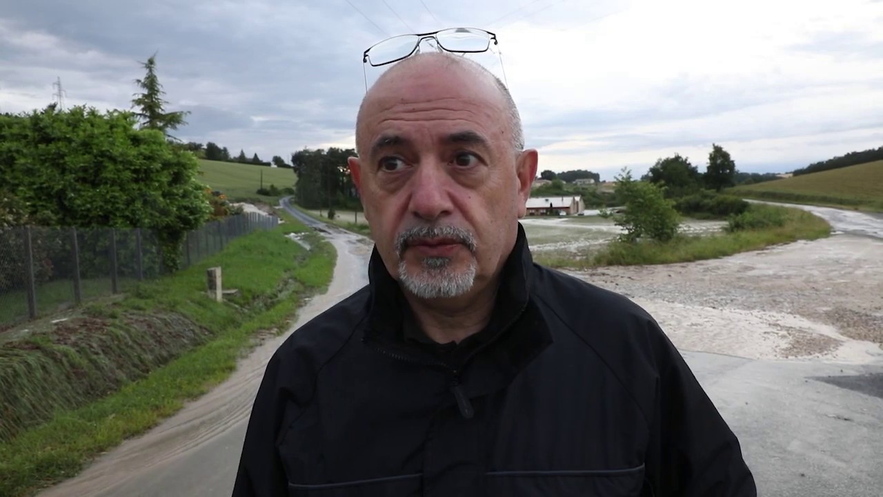 Dordogne : coulées de boue et inondations à Coursac