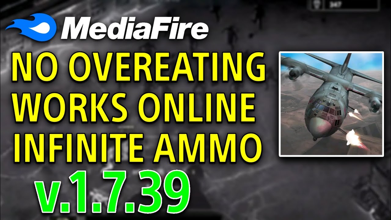 Zombie Gunship Survival MOD APK For v1.7.39 | No Overheating & INFINITE AMMO