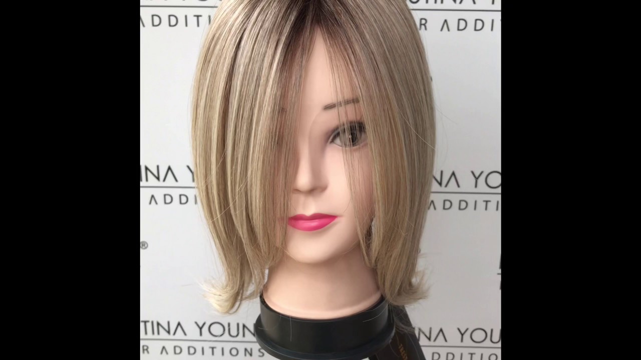 QUICK VIEW : Belle Tress - Premium 100% Handmade Topper 14&rdquo;&rsquo; Straight - Butterbeer Blonde