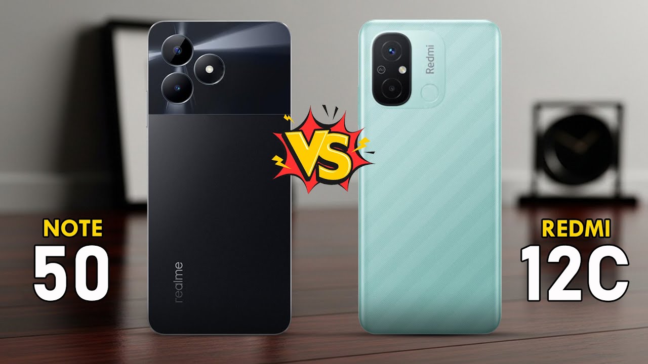 Realme Note 50 vs Xiaomi Redmi 12C