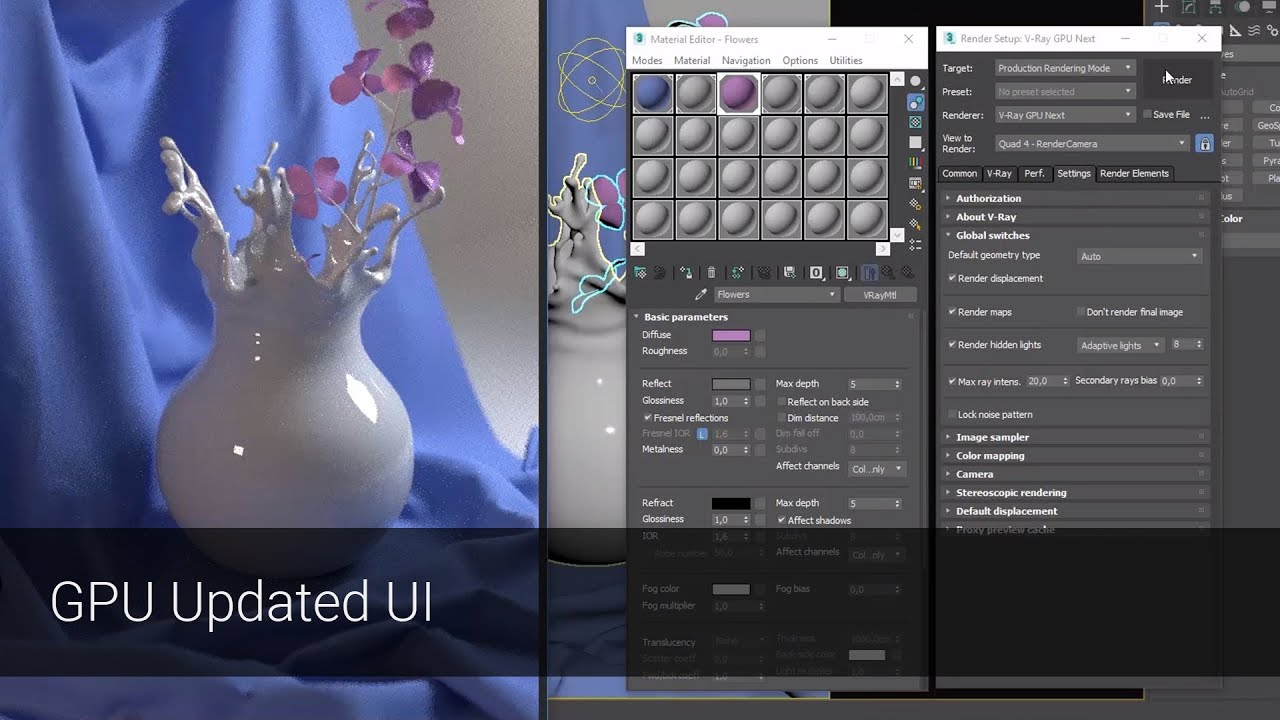 V-Ray Next for 3ds Max Courseware &ndash; 2.1 GPU Updated UI