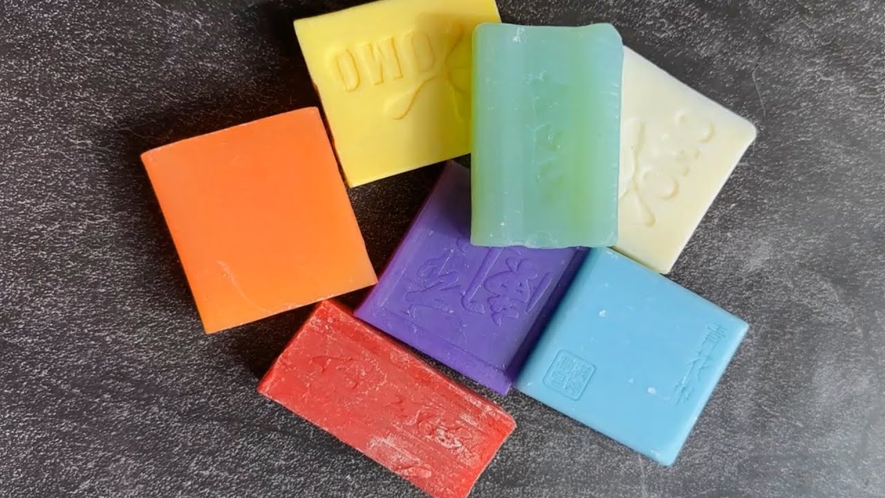ASMR No Talking Soap Cutting  - 1277