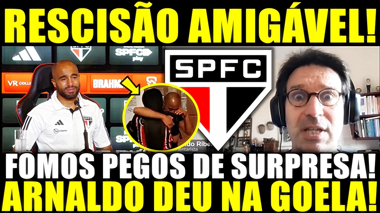 BOMBA AGORA A NOITE!! PEDIDO DE RESCISÃO AMIGÁVEL! FOMOS PEGOS DE SURPRESA! ARNALDO DEU NA GOELA!