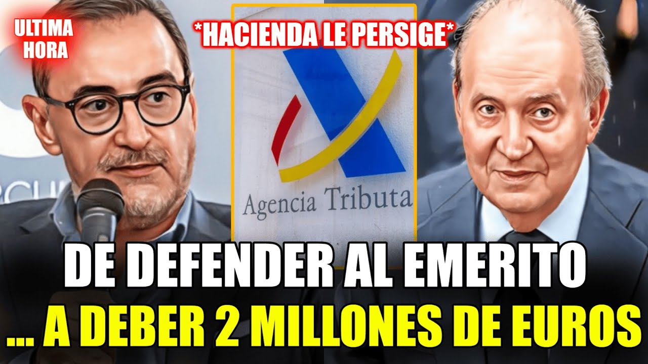 🚨😱REVELACIONES IMPACTANTES: Carlos Herrera AMIGO del rey JUAN CARLOS debe 2 millones a HACIENDA