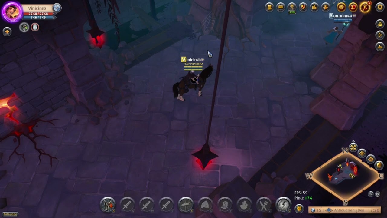Albion Build Bordão Seganimica